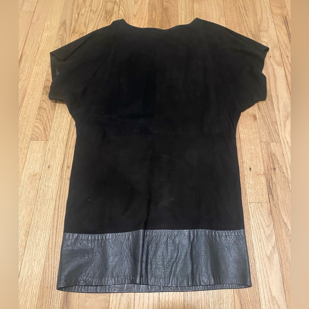 Vintage suede/leather dress, Size S